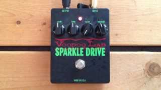 Video thumbnail for 5 Minutes with the Voodoo Lab Sparkle Drive - Pedal Demo by Ryan Kiesshauer