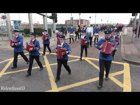 Legananny Accordion (No.1) @ UDR2 Memorial Parade ~ 26/02/22 (4K)