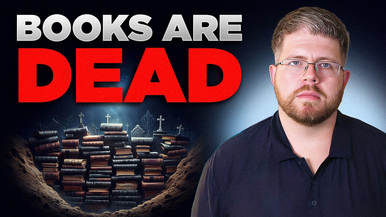 BOOKS ARE DEAD! Here’s What To Do…