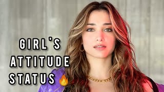 😎Girls Attitude Status 🔥| Girls Jealous Status 😜| Girls Attitude WhatsApp Status 2022 #Shorts