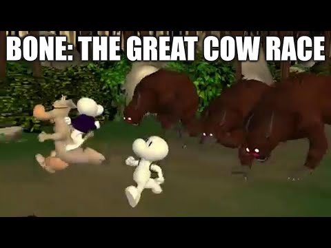 BONE: THE GREAT COW RACE Adventure Game Gameplay Walkthrough - No Commentary Playthrough