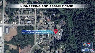 Kidnapping and assault case in Coos County