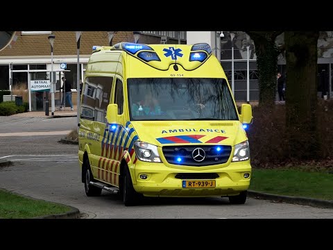 A1, Otaris Light Ambulance 03-154 UMCG Ambulancezorg naar melding in Hoogeveen