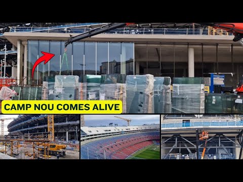Camp Nou Construction Update: Football Returns & Major Progress This Week