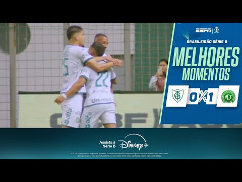 Gols e lances de América-MG x Chapecoense