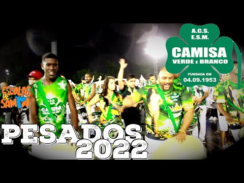 CAMISA VERDE E BRANCO 2022 - PESADOS -#PioneiroNoVídeoDosBreques