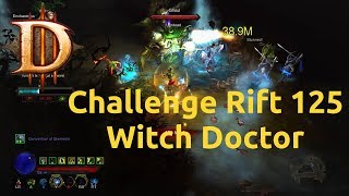 Diablo 3 - Challenge Rift - Challenge 125 - Witch Doctor - Failed