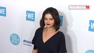 Selena Gomez arrives at WE Day California