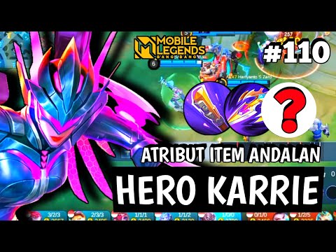 EFEK & ATRIBUT ITEM KARRIE TERSAKIT 2025 - BUILD KARRIE TERSAKIT 2025 TERBARU