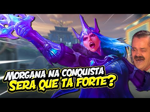 MORGANA IN CONQUEST! IS SHE STRONG? MORGAN LE FAY - ⚡ Smite BR Conquest