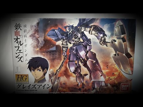 SHOKY REVIEWS: HG Iron Blooded Orphans Graze Ein