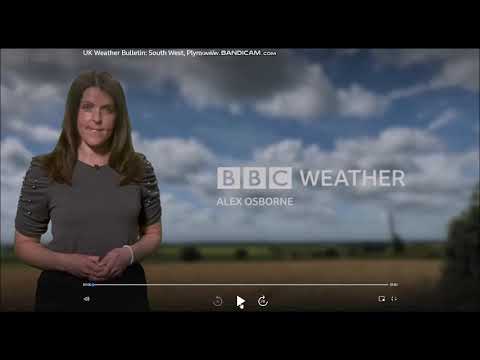 (HD) Alex Osbourne BBC ONE Spotlight weather July 1st 2022 - 60 fps