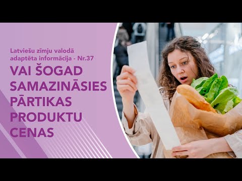 Nr. 37 “Vai šogad samazināsies pārtikas produktu cenas”