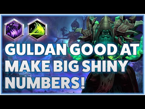 Guldan Horrify - GULDAN GOOD AT MAKE BIG SHINY NUMBERS! - Grandmaster Storm League