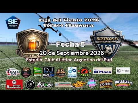 LIGA INDEPENDIENTE | SPORTIVO 3 T VS  RUSTICOS