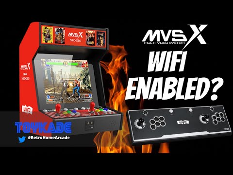 Neo Geo MVSX Bartop Arcade - Load Games & Online Gameplay possible?