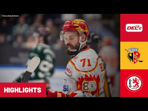DEL2: ESV Kaufbeuren vs. Düsseldorfer EG | Highlights