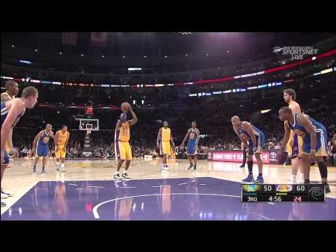 11 09 2012   Warriors vs  Lakers   We Want Phil