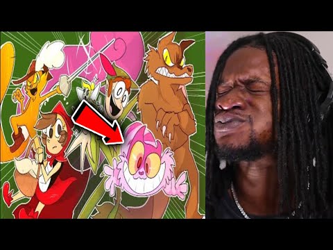 FAIRYTALE RAP CYPHER - Freshy Kanal ft. Dan Bull, EpicLloyd, Keyblade, The Stupendium (REACTION)
