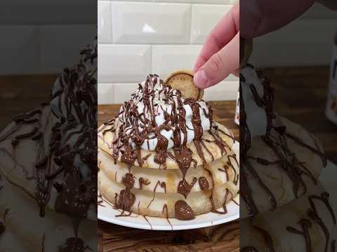 Microwaved pancakes 🥞 #shorts