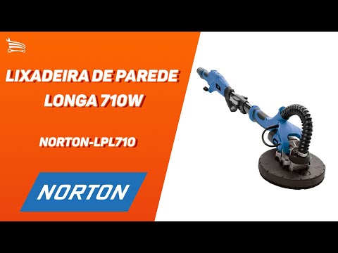 Lixadeira de Parede Longa  710W   - Video