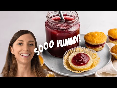 How to make Raspberry Jam (Seedless, Sugar-Free, No Pectin) | Foodaciously