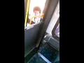 Black Guy Threatens To Kill Passenger On Bus Destroys Door Glass