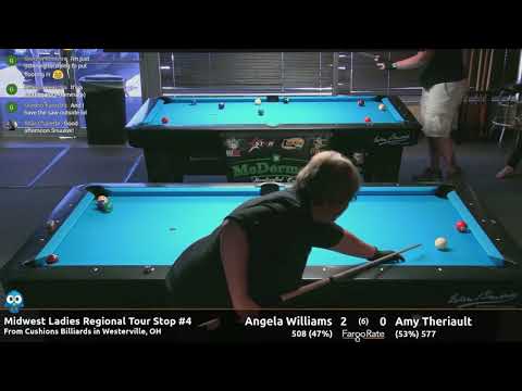 Angela Williams vs Amy Theriault - 2018 MLRT Stop #4