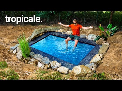 TRASFORMO IL MINI BUNKER IN PISCINA