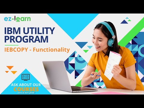 IBM Utility Program - IEBCOPY (To take backup of a PDS) - Explanation