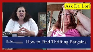 Thrift Shop Haul Appraised & How to Tell | Jewelry, Pearls, Glass, Prints  | Ask Dr. Lori