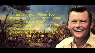 Waterloo Stonewall Jackson with Lyrics.