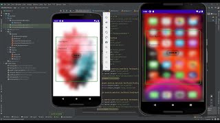 Blur View In Android App Using GitHub Library (android studio) (android Tutorials)