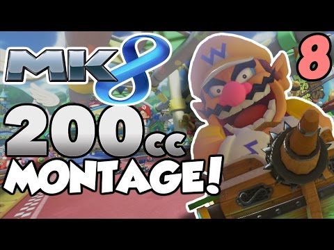 200cc Madness and Hilarious Replays Funny Moments! Mario Kart Montage 8!!