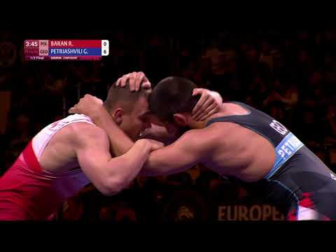 1/2 FS - 125 kg: R. BARAN (POL) v. G. PETRIASHVILI (GEO)