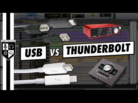 Thunderbolt vs USB Audio Interface | Which Is Best For You?