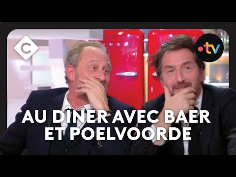 Édouard Baer et Benoît Poelvoorde : cours de comédie - C à Vous 11 avril 2019