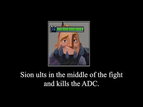 Preseason Sion be like...