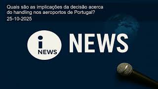 Quais são as implicações da decisão acerca do handling nos aeroportos de Portugal?