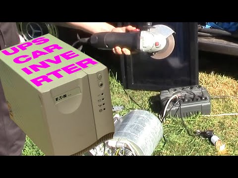 Turning a UPS into a 320 W splash-resistant, pure sine, under-car inverter