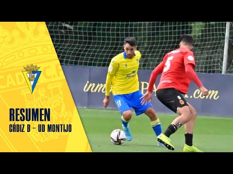 Resumen Cádiz B 2-2 UD Montijo