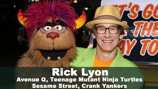 IncrediChat Interview with Rick Lyon - Talking Puppetry, Avenue Q, Sesame and More, June 3, 2021 video