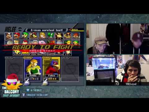 Melee @ the Balcony 76 - Pools RR ft. Gyran (Sheik) VS BCB|Schmoofy (Falco)