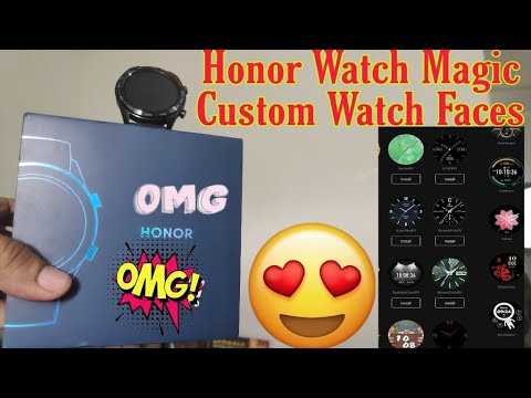 Honor Watch Magic Custom Watch Faces Installation including Third Party Watches...
