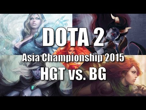 Dota 2 | HGT vs  BG | Asia Championship 2015 (15th Jan)