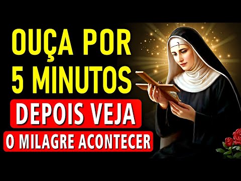 Oração MILAGROSA a SANTA RITA DE CÁSSIA, para RESOLVER CAUSAS URGENTES E IMPOSSÍVEIS em 24 Horas.