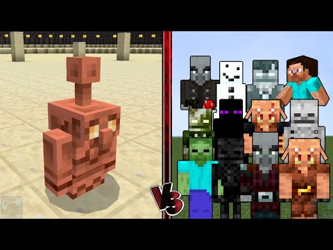 COPPER GOLEM vs ALL MOBS
