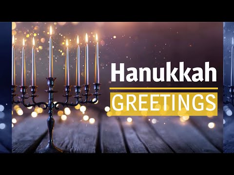 Video template - Hanukkah Greetings