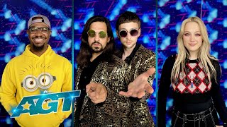 Mia Morris, Siegfried & Joy, and Jordan Conley React to Their Auditions! | AGT 2022 thumbnail