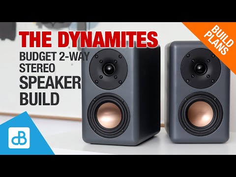 The Dynamites 2-Way Budget Speaker Build - by SoundBlab